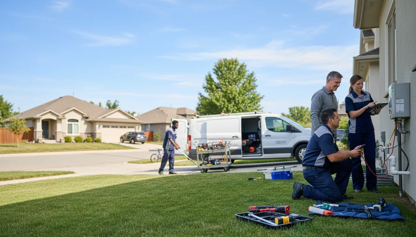 Tankless water heater service in Milford, CA